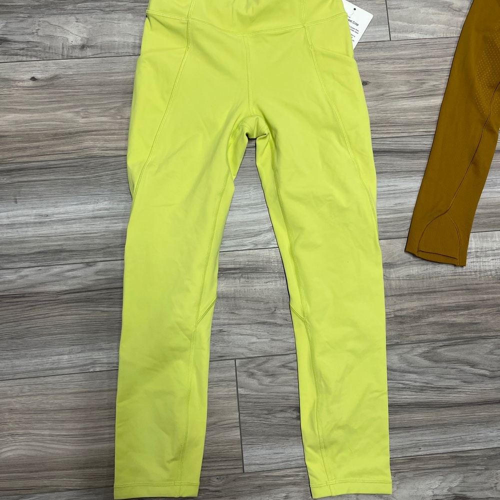 Lululemon Time to Sweat Crop leggings